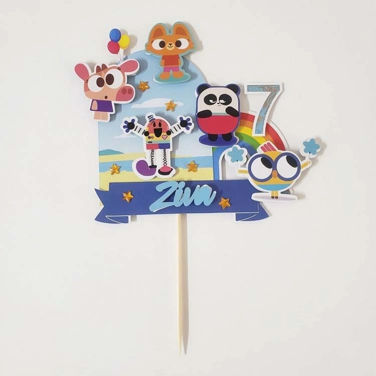 Personalised Lingokids Cake Topper